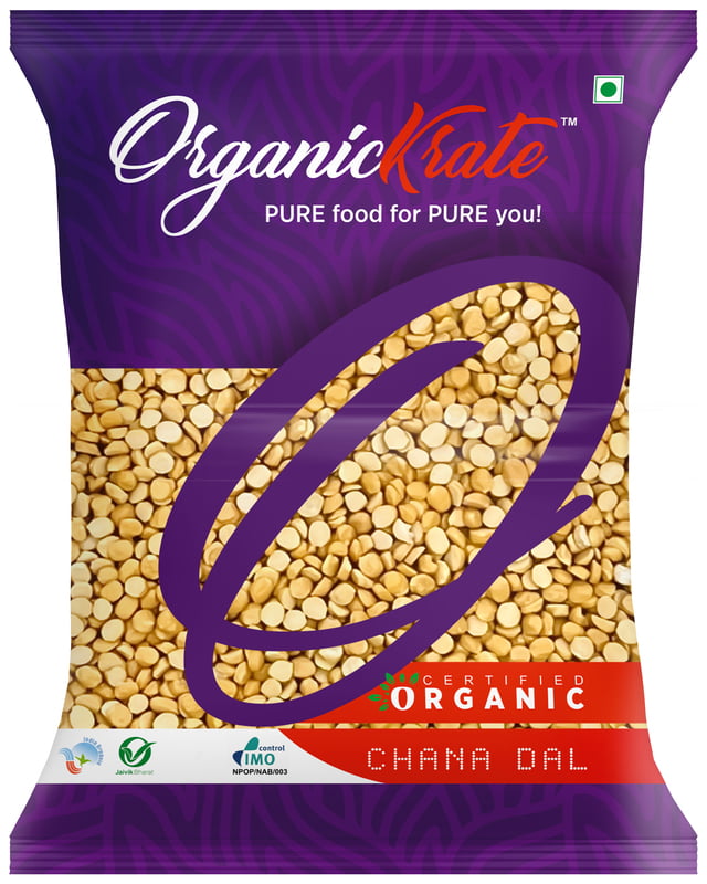 OrganicKrate Chana Dal - Organic