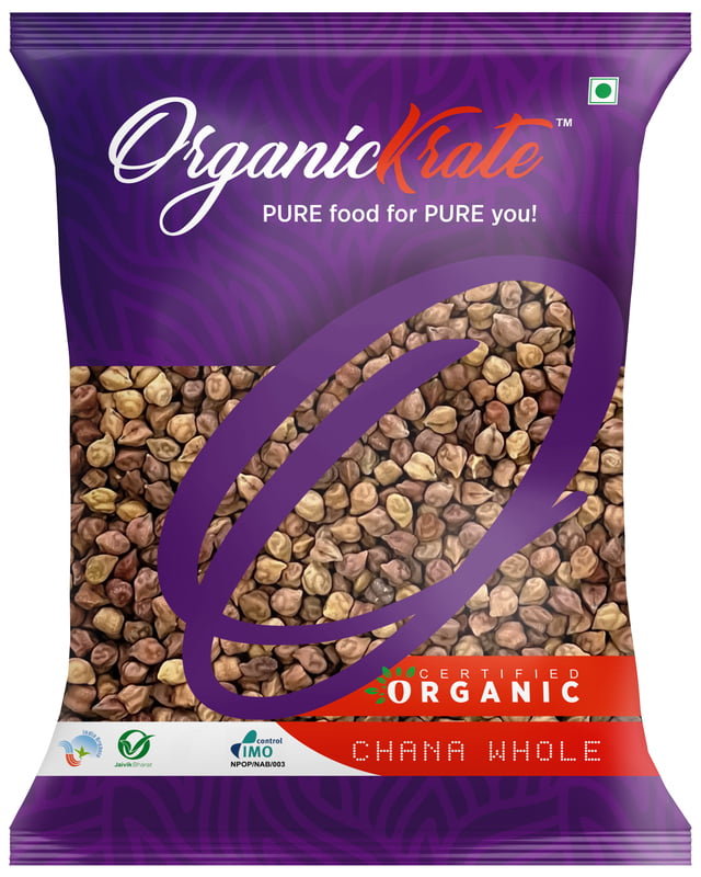 OrganicKrate Chana Whole - Organic