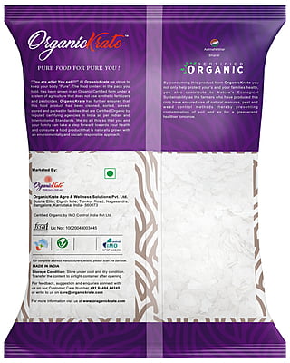 OrganicKrate Poha (Flattened Rice) - Organic - 0.50 Kg