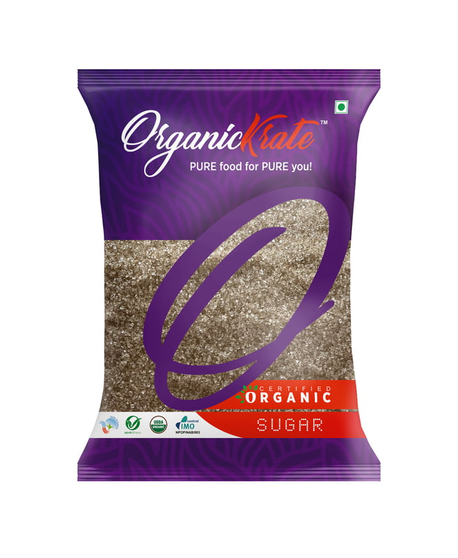 OrganicKrate Sugar - (Cottage Sugar) -Organic - 1 Kg